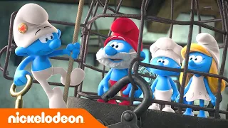 Os Smurfs | Será que o Desastrado consegue salvar a parada? | Nickelodeon em Português