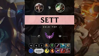 Sett Top vs Riven - EUW Master Patch 14.11