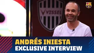 [EXCLUSIVE] ANDRÉS INIESTA: 'I hope I can be back at La Masia in the future'