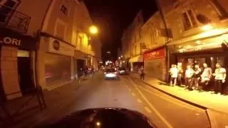 Dans les rues de la ville d'Angers France Allemagne euro 2016