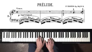 Chopin Prelude Op.28 No.3 - P. Barton FEURICH 218 HP piano