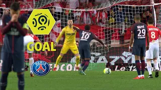 Goal NEYMAR JR (52' pen) / AS Monaco - Paris Saint-Germain (1-2) / 2017-18