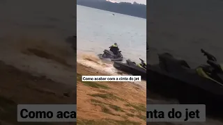 O que não fazer com seu jetski #escolanautica #nautica #lanchas #jetski #marinha #aula #boatcrash