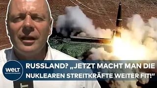 PUTINS KRIEG: "Jetzt macht man die nuklearen Streitkräfte weiter fit!" Russland reagiert auf NATO