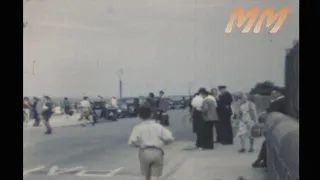 West Kirby Wirral Merseyside 1950's old cine film 257