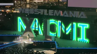 Wrestlemania 40 jade,naomi, and bianca belair entrance