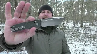 Нож RUBIK 7228L SRM Knives. Уличный тест