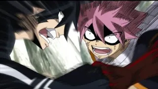 Fairy tail natsu vs gray