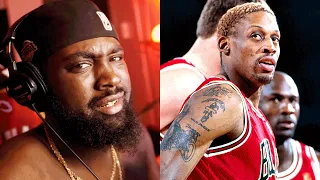 LEBRON STOPPER? LeBron fan Reacts to Dennis Rodman Highlights!!!