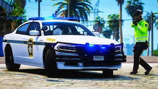 Officers Take Down A Suspect After He Fires At Them In GTA 5 RP | Diverse Roleplay DVRP