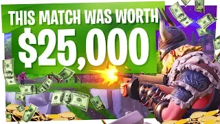 This Game of Fortnite WON us $25,000! - Fortnite 250K Summer Skirmish Winner