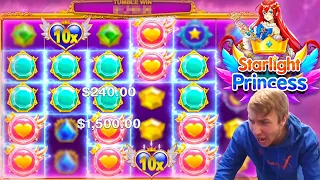 STARLIGHT PRINCESS SLOT BONUS PAYS ONCE AGAIN!