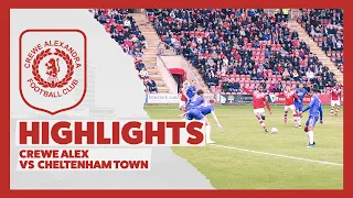 21-22 HIGHLIGHTS | Crewe Alexandra 1-1 Cheltenham Town