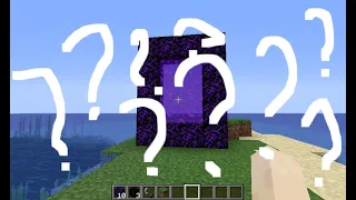 What happens if you use Crying Obsidian as a nether portal?