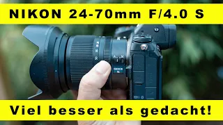 Nikon Z 24-70mm F/4.0 S  -  Viel besser als gedacht!