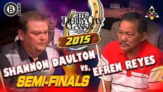 CRAZY BANKS: Shannon DAULTON vs Efren REYES - 2015 DERBY CITY CLASSIC BANKS DIVISION