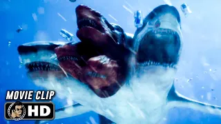 3 HEADED SHARK ATTACK Clip - "Defeating the Beast" (2015) The Asylum
