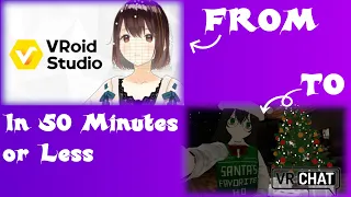 From VRoid Model To VRChat Avatar In 50 Minutes Or Less