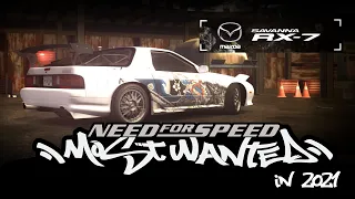 Modding a Mazda FC RX7 - Need For Speed Most Wanted in 2021