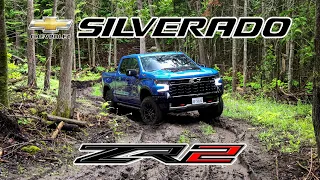 Chevrolet Silverado ZR2: Off-road fun in mud!