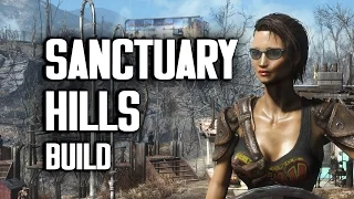 Sanctuary Hills "Lived-In" Settlement Build - Fallout 4