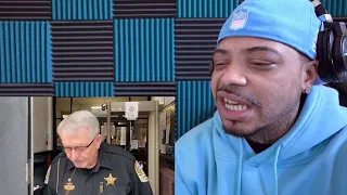 Officer Spits On A Guy For Recording Him | DJ Ghost Reaction