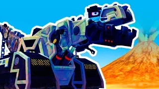 Dinotrux: Trux It Up [DreamWorks] New Cut Scenes & Challenges Gameplay - Save D-Structs!