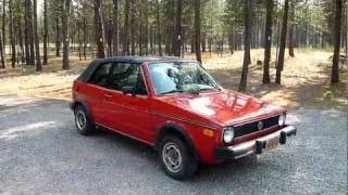 1984 Volkswagen Rabbit Convertible