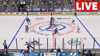 NHL LIVE🔴 Toronto Maple Leafs vs Tampa Bay Lightning - 21st April 2022 | NHL Full Match