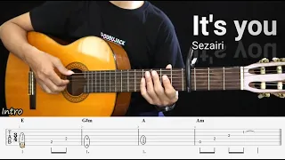 It's You - Sezairi - Fingerstyle Guitar Tutorial TAB + Chords + Lyrics