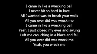 Wrecking Ball   Miley Cyrus  Piano karaoke version