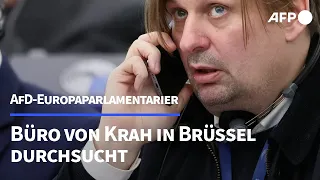 Büro von AfD-Europaparlamentarier Krah in Brüssel durchsucht | AFP