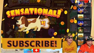 🔴 ONLINE CASINO: Kevin and Tropix have fun at the slot machine "The dog house" - Casino_Squad