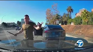 Suspect dubbed "Tesla road rage guy" sentenced to 5 years in prison