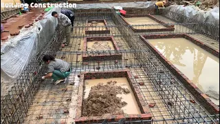 Construction Techniques For Sturdy House Foundations With Steel Beams And Concrete