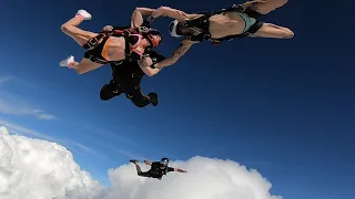 Bikini Babes and High Altitudes: Jessica's 100th Skydive!