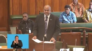 Fijian Government MP - Statement on United Nations Rights Covenants