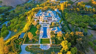 Inside a Jaw-dropping Billionaire $85,000,000 Mega Mansion in Southern California