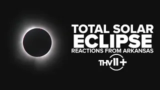 The 2024 total solar eclipse as seen from Arkansas | THV11+