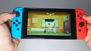 The Unholy Society Nintendo Switch handheld gameplay