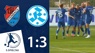 Kickers holen nächsten Sieg! | TSV Steinbach Haiger - Stuttgarter Kickers | 5. Spieltag RLSW