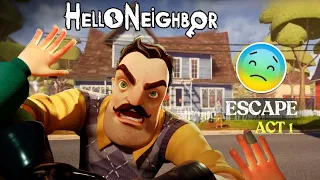 Hello Neighbour Act 1 Full Gameplay Escape | Horror Gameplay In Tamil | Lovely Boss