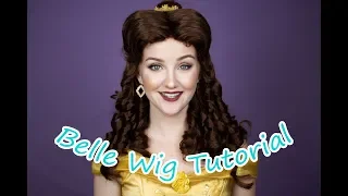 Belle Wig Tutorial- Beauty and the Beast Inspired