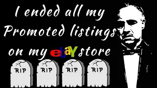 I reset my eBay store and stopped all promoted listings. Was it a mistake? What sold?