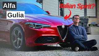 Reviewing the Alfa Romeo Gulia...