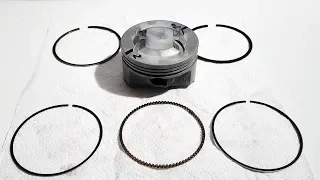 EXPLAINED How to install piston ring 4 strokes on motorcycle or car