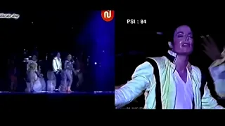 Michael Jackson : Comparison Thriller Tunis '96 vs Manila '96