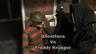 Ghostface Vs Freddy Krueger Stop Motion