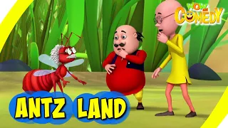 Motu Patlu- EP27B | Antz Land | Funny Videos For Kids | Wow Kidz Comedy