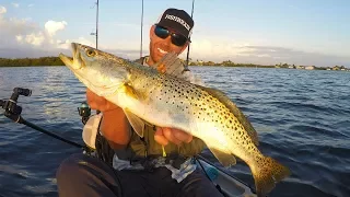 Kayak Fishing: Speckled Trout, Grouper & Spanish Mackerel | Mystery Tackle Box